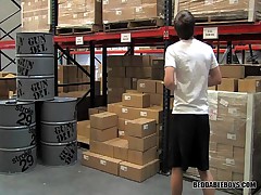 Working in the warehouse