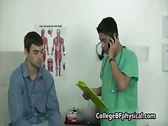 Keith receives his teenage cock examined part1